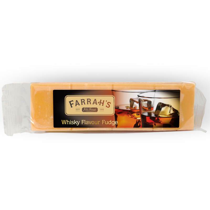 Farrah's Confectionery - Whiskey Flavoured Fudge Bar (100g)