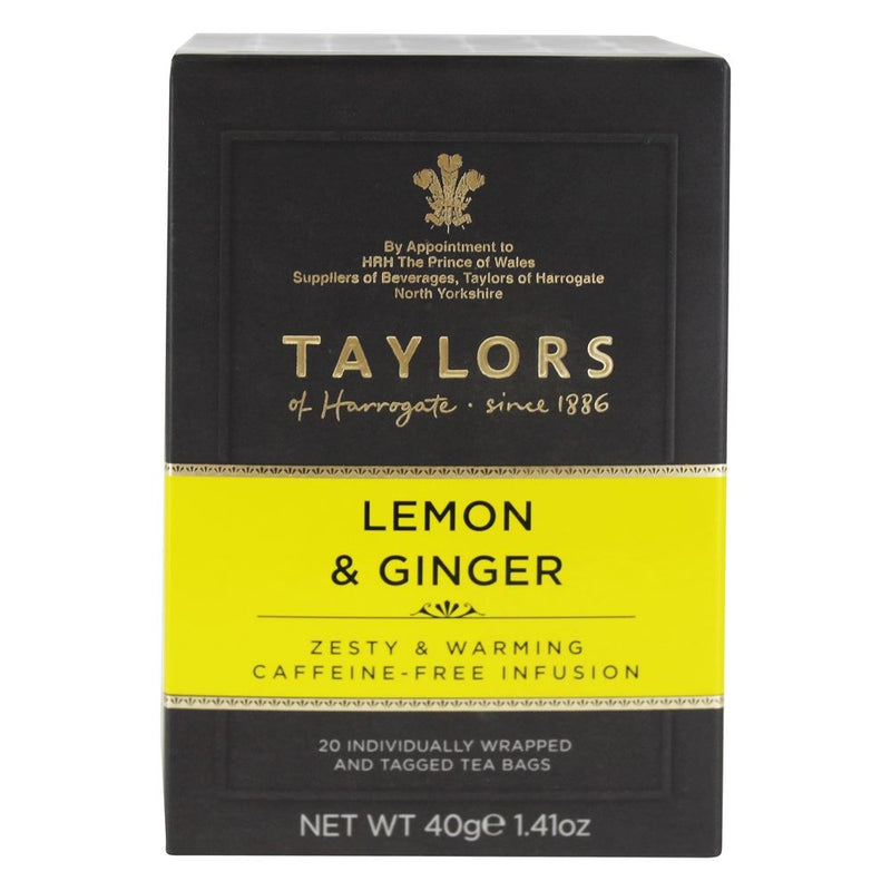 Taylor's of Harrogate - Taylors Lemon & Ginger Tea (20 bags)