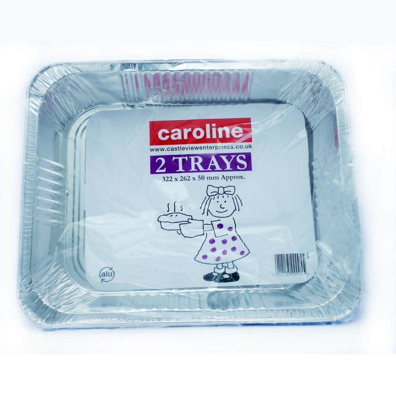 Caroline - Caroline Foil Roast Oven Tray (X-Large) (2 Pack)