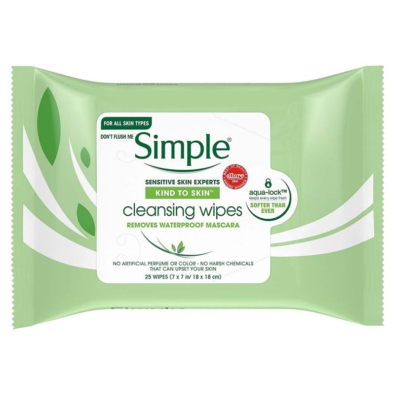 Simple - Simple Kind To Skin Facial Cleansing Wipes (25)