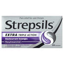 Strepsils - Strepsils Extra Triple Action Blackcurrant Lozenges (24 Pack)