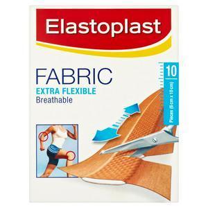 Elastoplast - Elastoplast Fabric Dressing Plaster 6cm x 10cm Strip (10 Pack)