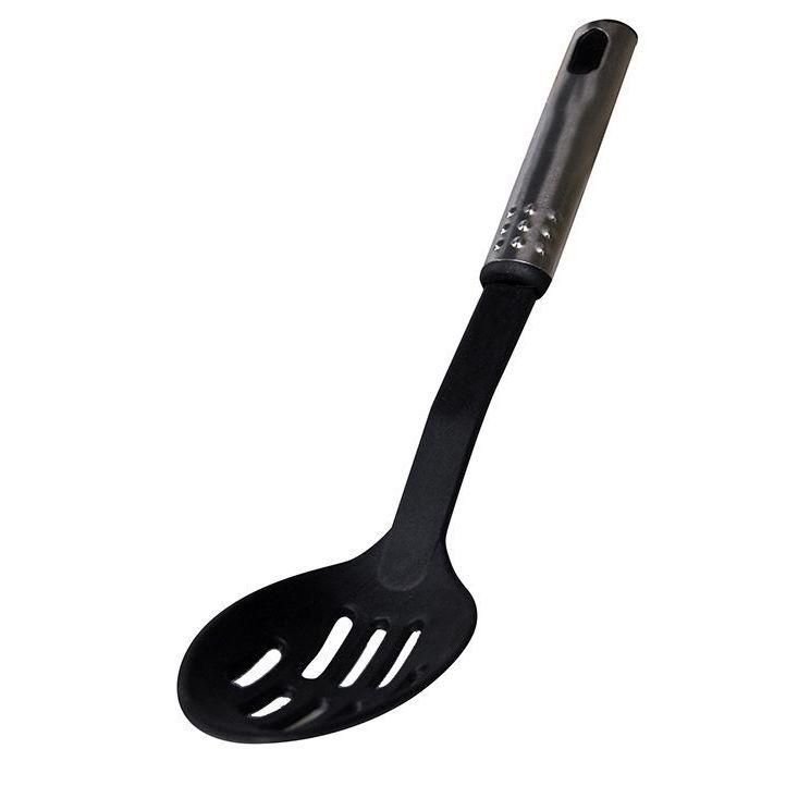 Essentials - Kitchen Slotted Spoon Utensil (Stainless Steel Handle)