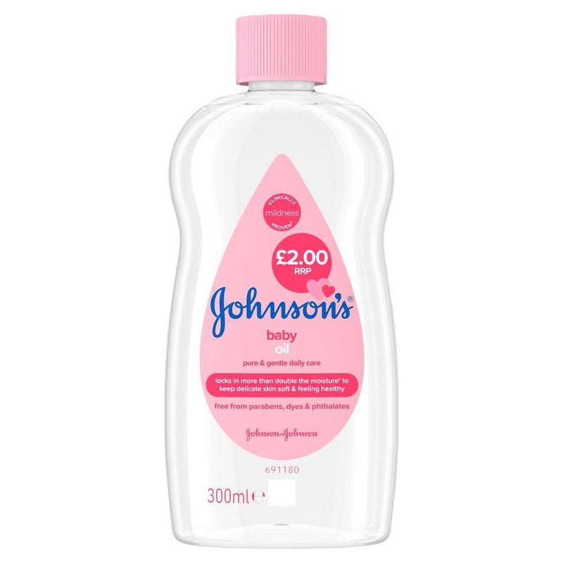 Johnson & Johnson - J&J Baby Oil (300ml)