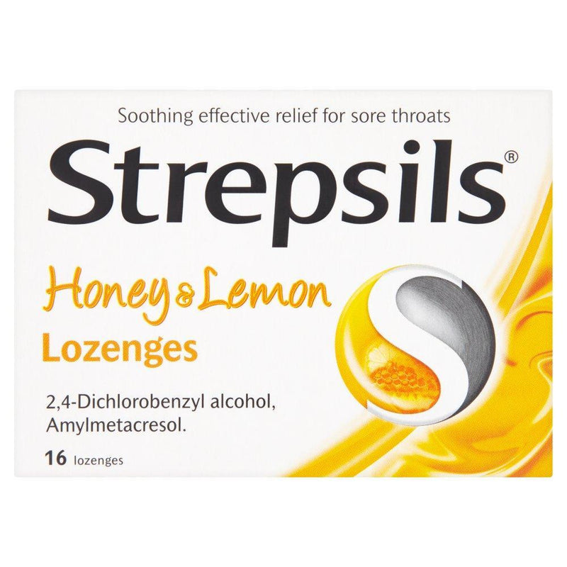 Strepsils - Strepsils Honey & Lemon Lozenges (16 Pack)