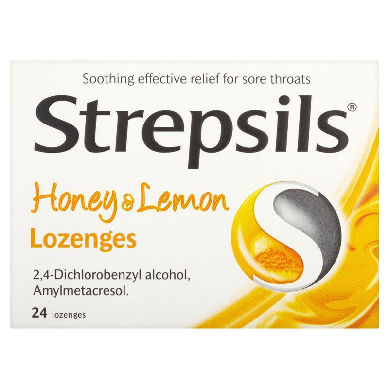 Strepsils - Strepsils Honey & Lemon Lozenges (24 Pack)