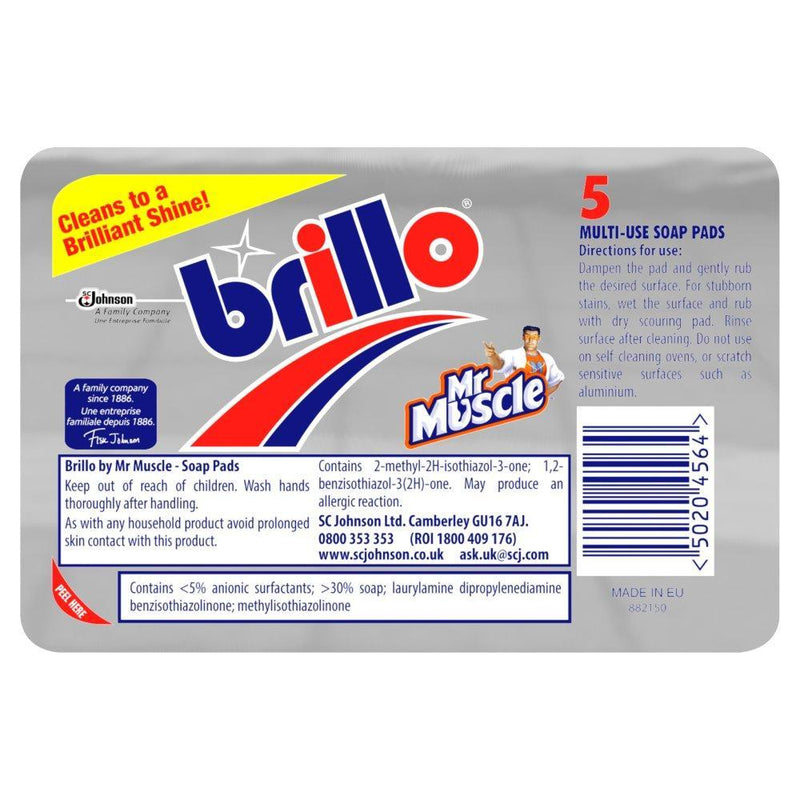 Mr Muscle - Mr Muscle Brillos Soap Pads 5