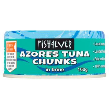 Fish 4 Ever - Azores Tuna Chunks In Brine (160g)