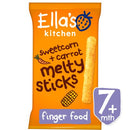 Ella's Kitchen - Ella's Kitchen Organic Sweetcorn & Carrot Melty Sticks Baby Snack (20g)