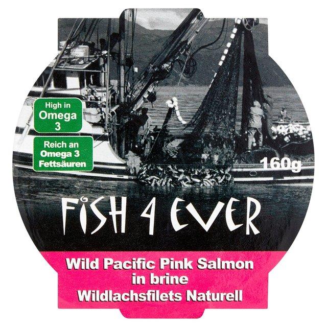 Fish 4 Ever - Wild Pacific Pink Salmon in Brine