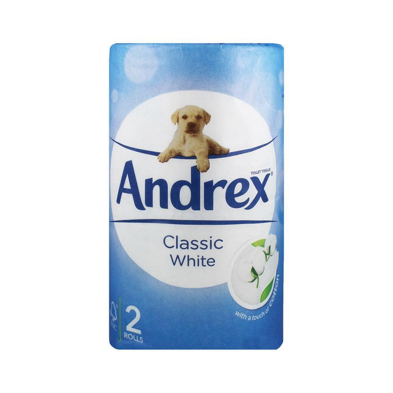 Andrex - Classic Toilet Roll (Twin Pack)