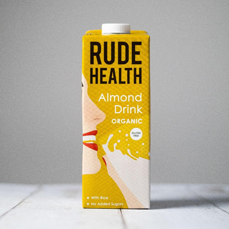 Rude Health - Organic Almond Drink - Milk Alternative