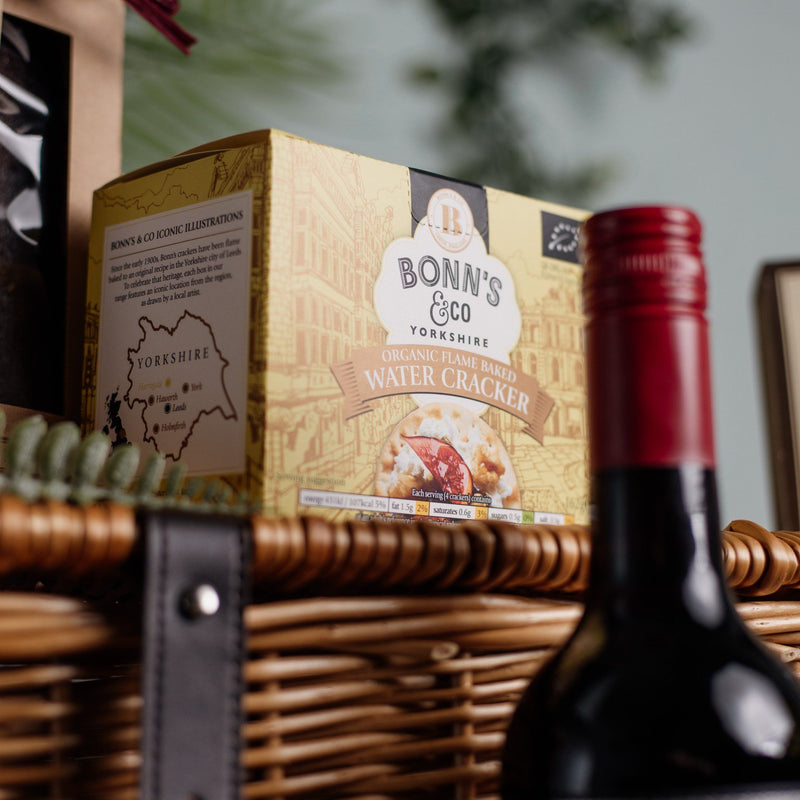 Arrow Fresh Hampers - Cheese & Biscuits with Wine Hamper