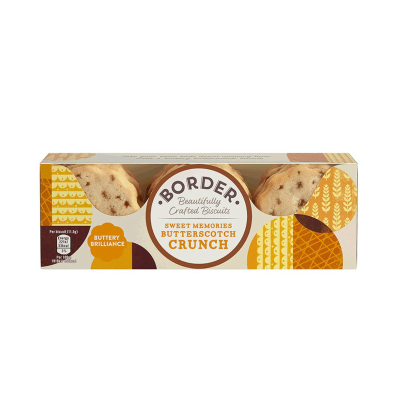 Border Biscuits - Border Biscuits Sweet Memories Butterscotch Crunch (135g)