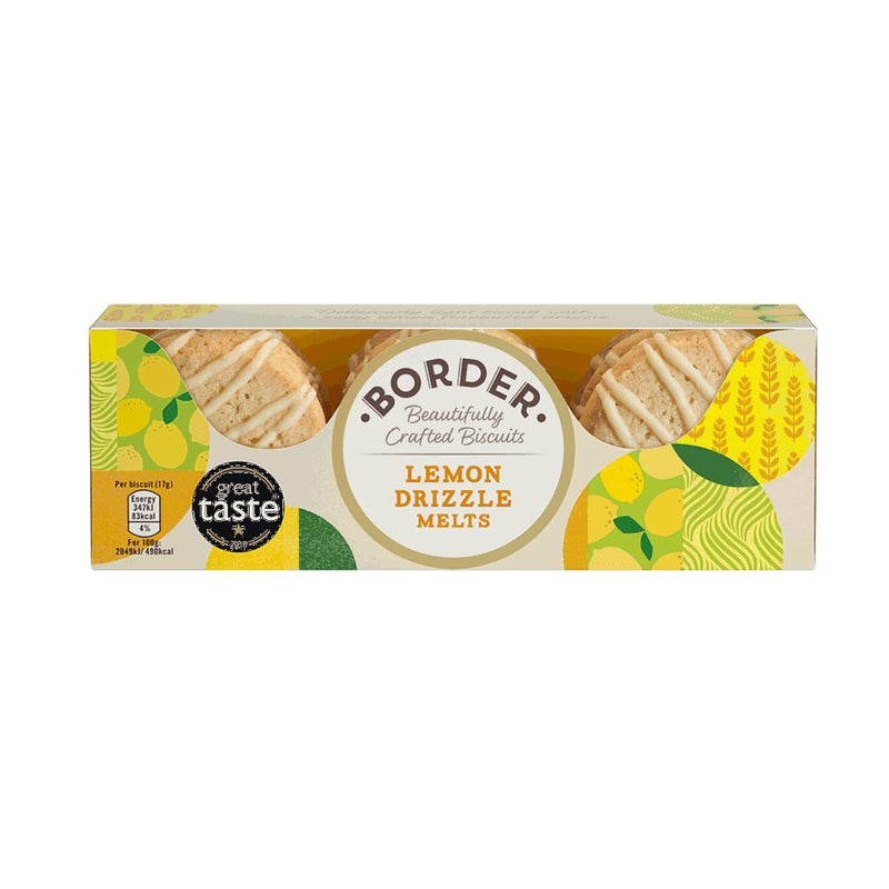 Border Biscuits - Border Biscuits Lemon Drizzle Melts (150g)