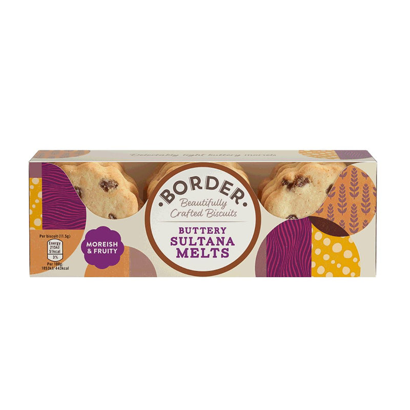 Border Biscuits - Border Biscuits Buttery Sultana Melts (135g)