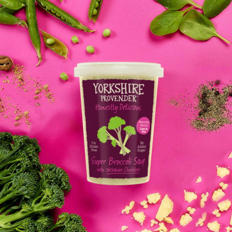 Yorkshire Provender - Broccoli Soup with Yorkshire Cheddar (600g)