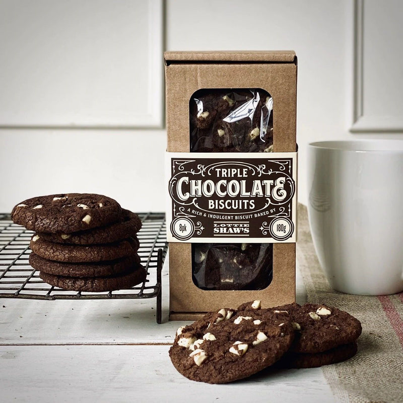 Lottie Shaw's - Triple Chocolate Biscuit Box (180g)