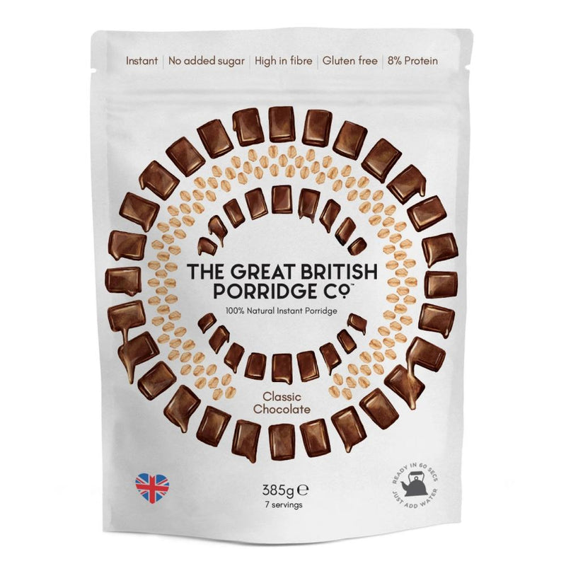 The Great British Porridge Co - Classic Chocolate Porridge (385g)