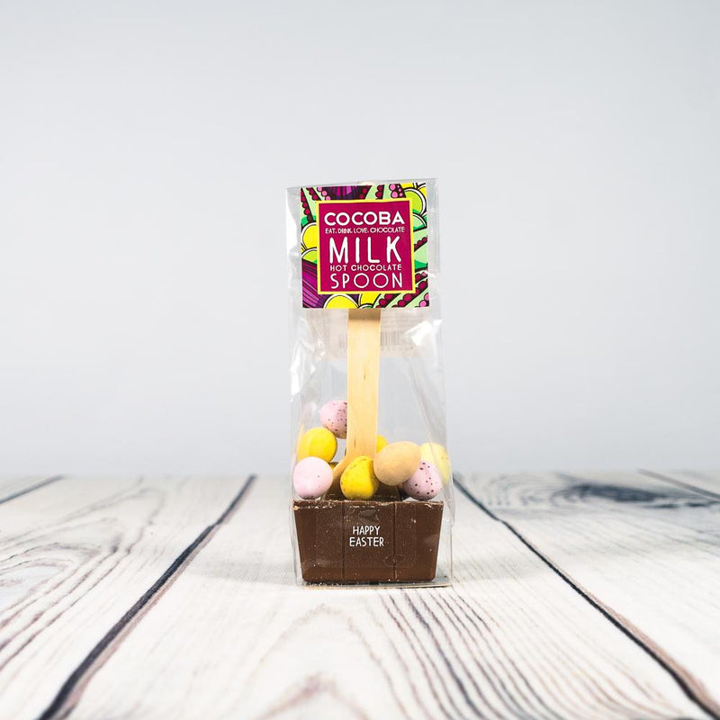 Cocoba - Cocoba Mini Easter Egg Hot Chocolate Spoon (50g)