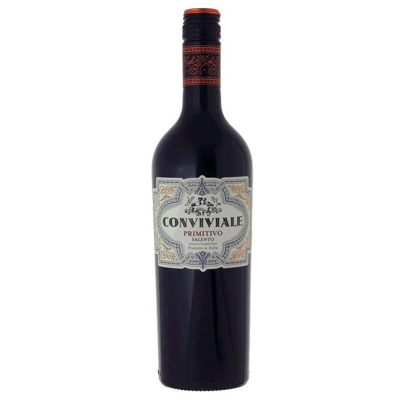 Red Wine - Conviviale Primitivo Salento 2019 (Italy) 75cl