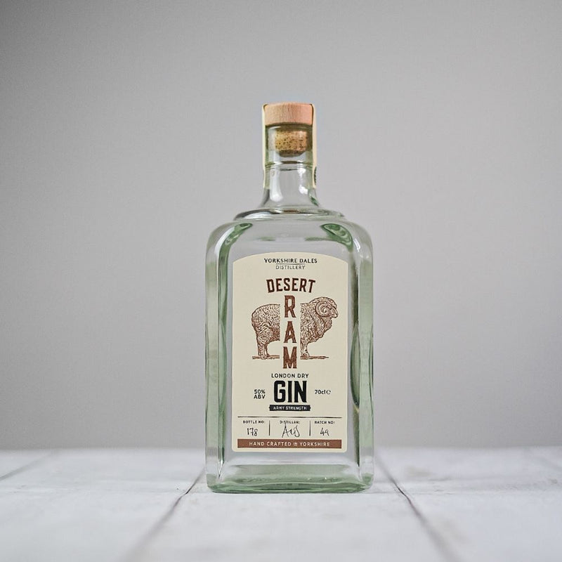 Yorkshire Dales Distillery - Yorkshire Dales Distillery Desert Ram London Dry Gin – 70Cl Decanter