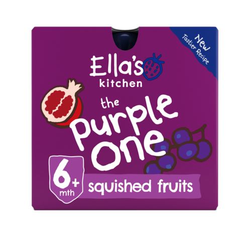 Ella's Kitchen - Ella's Kitchen Organic Smoothie Fruits The Purple One Multipack (5x90g)