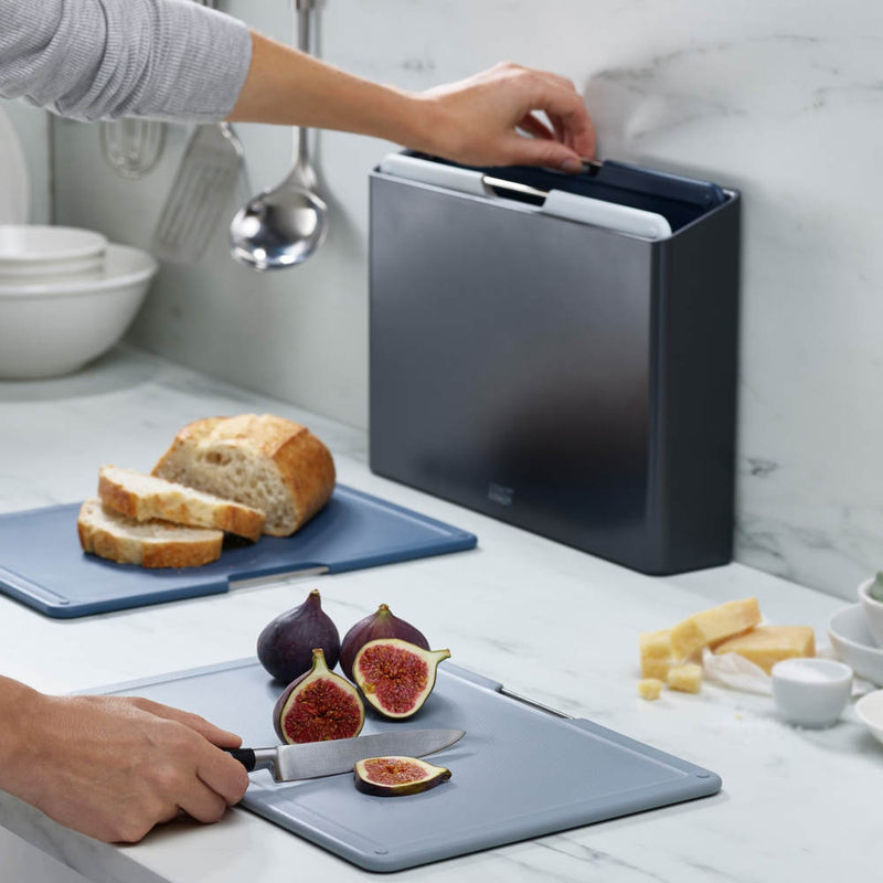 Joseph Joseph - Joseph Joseph Folio™ 4-piece Chopping Board Set (Grey)