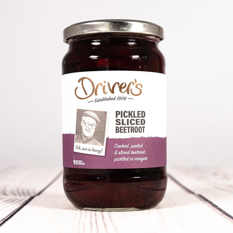 Drivers Pickles - Pickled Sliced Beetroot (710g)