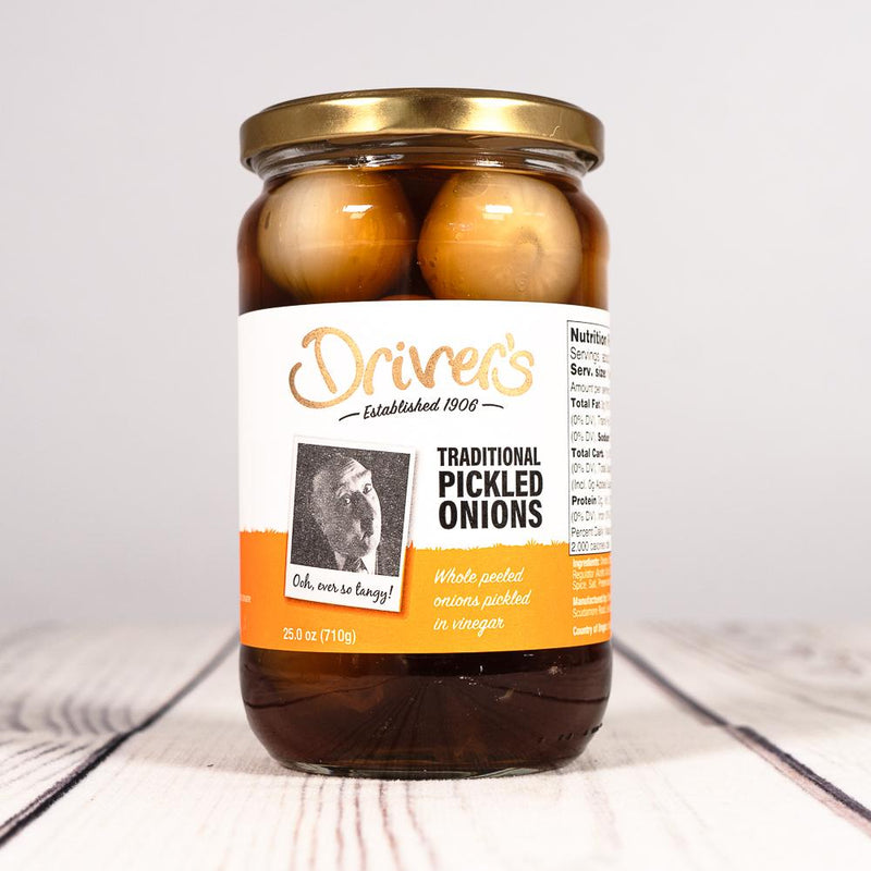 Drivers Pickles - Traditional Pickled Onions (710g)