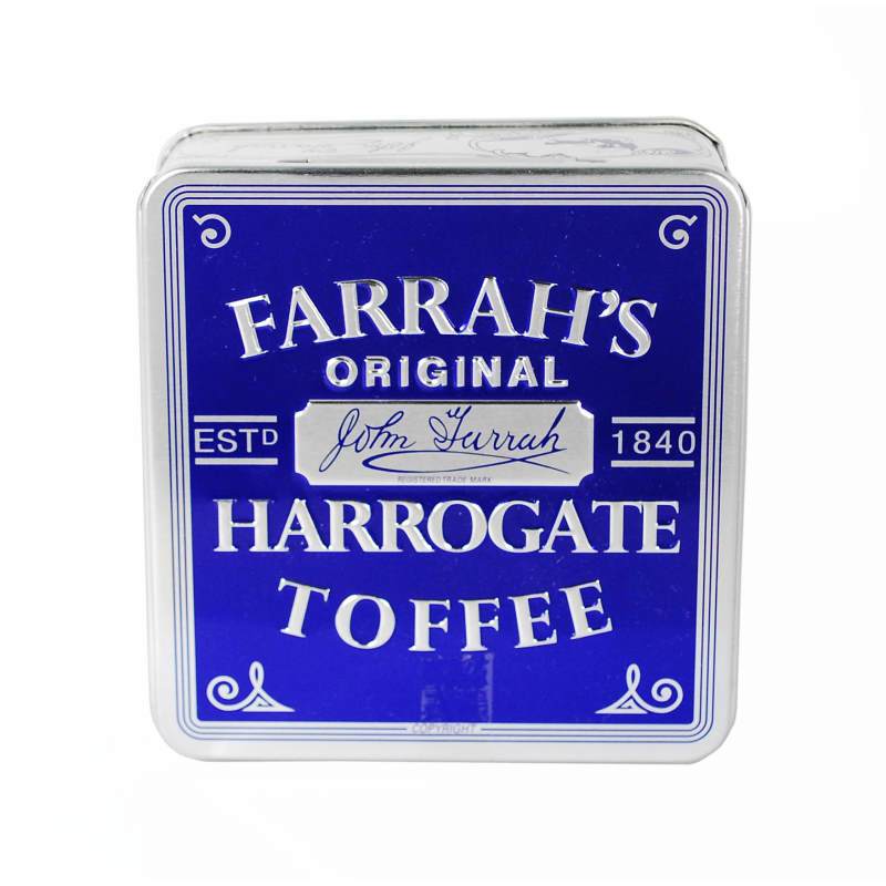 Farrah's Confectionery - Harrogate Toffee - Flat Tin (100g)