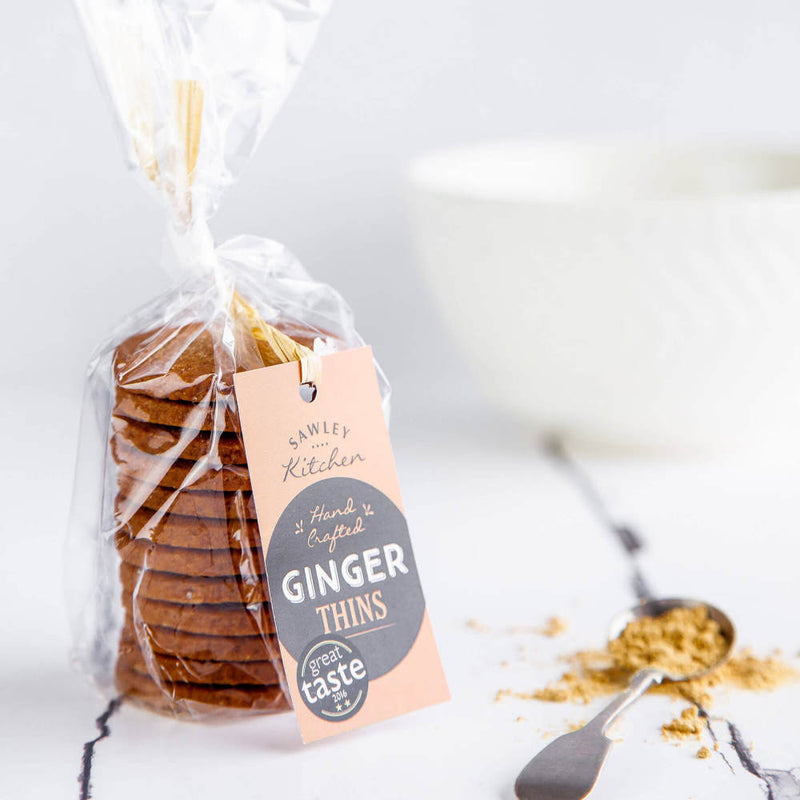 Sawley Kitchen - Ginger Biscuit Thins (110g)