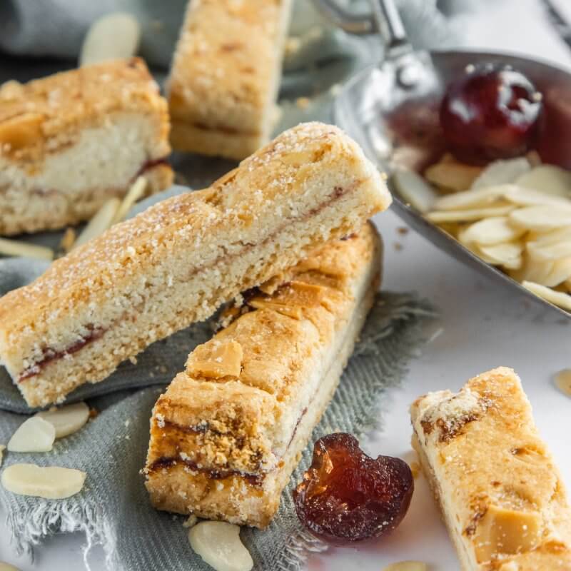 Sawley Kitchen - Cherry Bakewell Shortbread (125g)