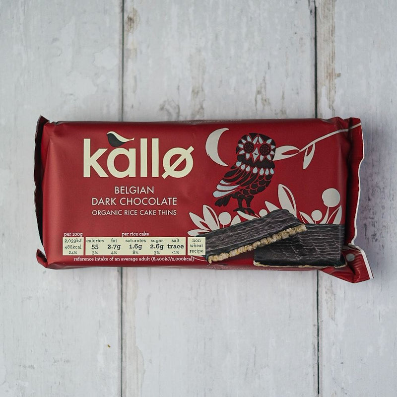 Arrow Fresh - Kallo Organic Dark Chocolate Rice Cakes (90g)