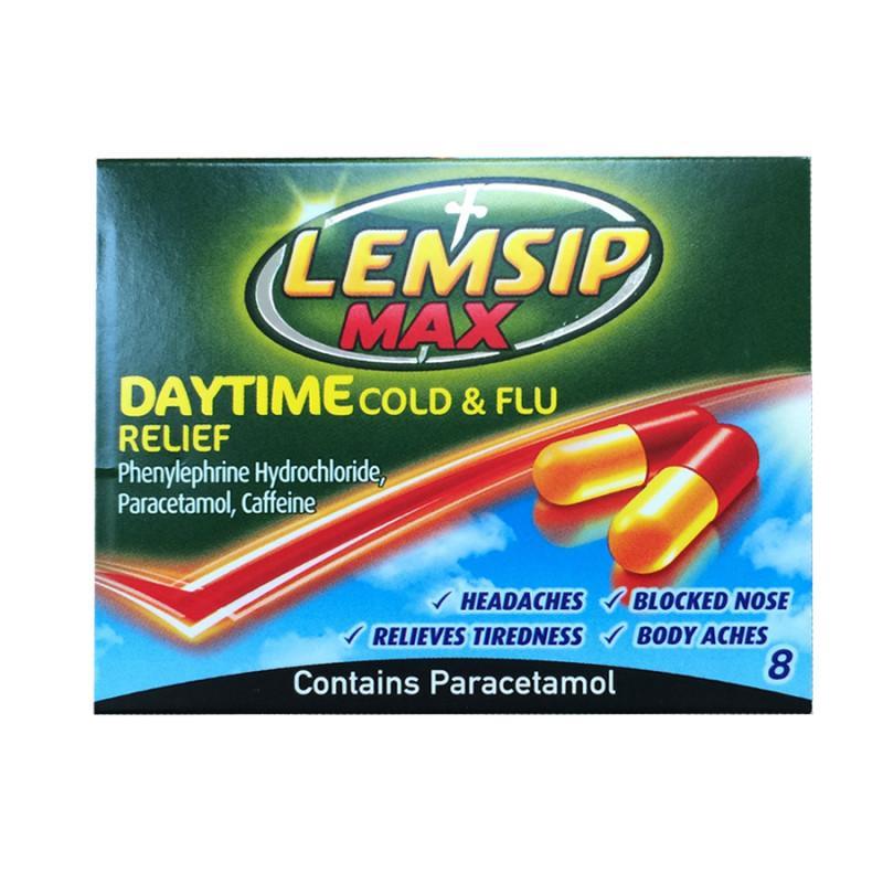 Lemsip - Lemsip Max Daytime Capsules (8 Pack)