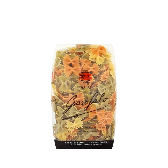 Garofalo - Garofalo Farfalle Tricolore Pasta (500g)