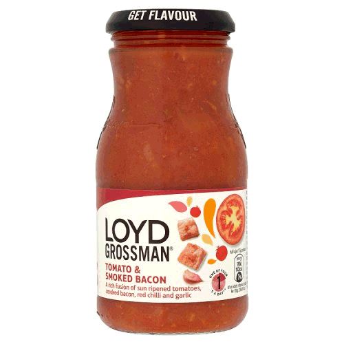 Loyd Grossman - Loyd Grossman Tomato & Smoked Bacon Pasta Sauce (350g)