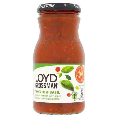 Loyd Grossman - Loyd Grossman Tomato & Basil Pasta Sauce (350g)