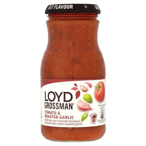 Loyd Grossman - Loyd Grossman Tomato & Roasted Garlic Pasta Sauce (350g)