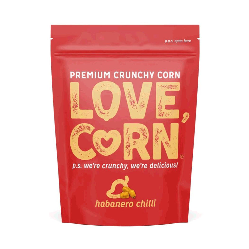 Love Corn - Love Corn Habanero Chilli Premium Roasted Corn Snack (45g)