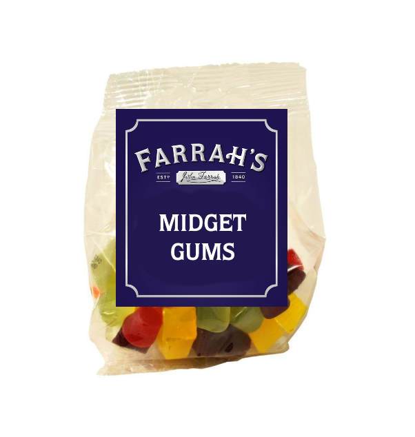 Farrah's Confectionery - Midget Gums (150g)