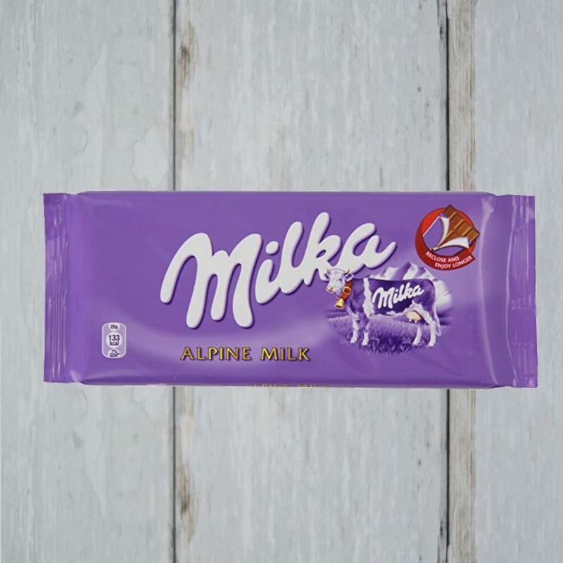 Essentials - Milka Alpine Milk Chocolate (100g)