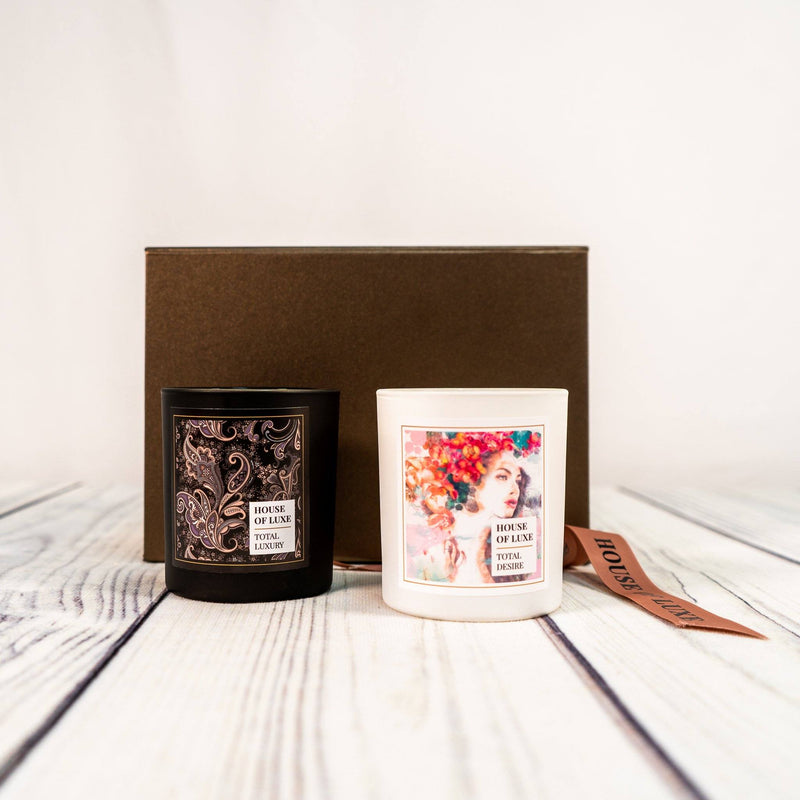 House Of Luxe - House of Luxe “Desire & Luxury” Candle Gift Set