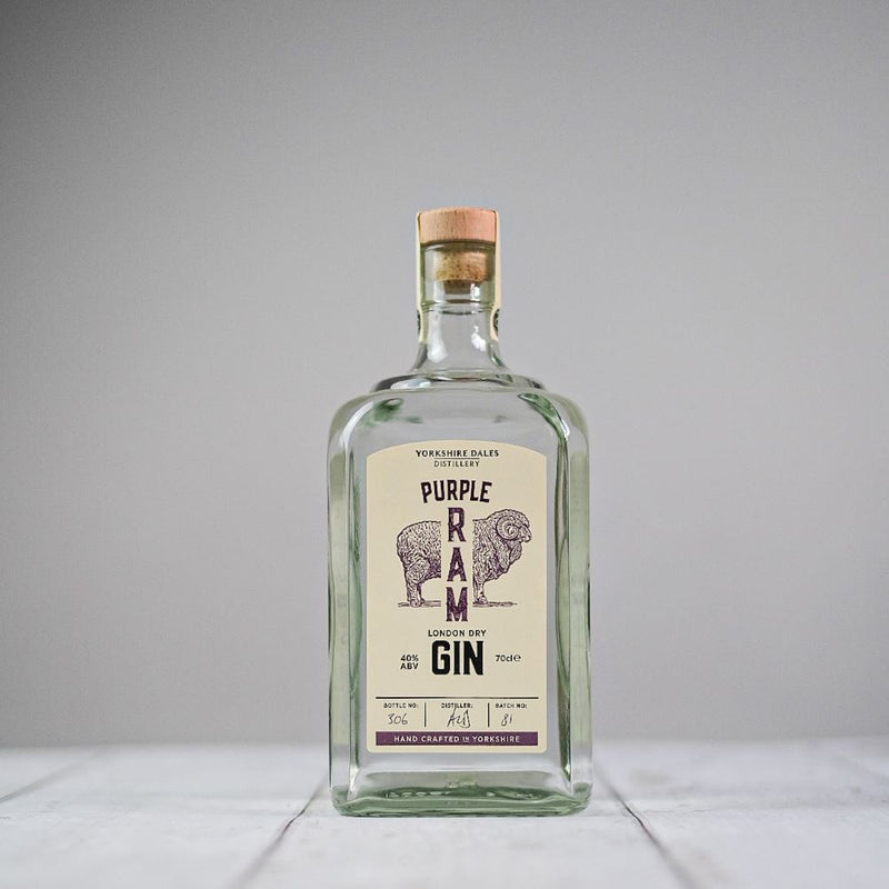 Yorkshire Dales Distillery - Yorkshire Dales Distillery Purple Ram London Dry Gin – 70Cl Decanter