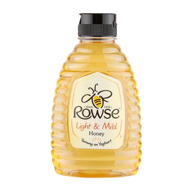 Essentials - Rowse Light & Mild Squeezy Honey (340g)