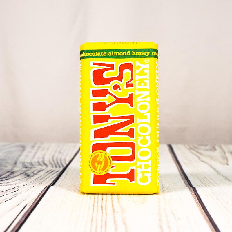 Tony's Chocolonely - Tony's Chocolonely Milk Chocolate, Almond Honey and Nougat (180g)