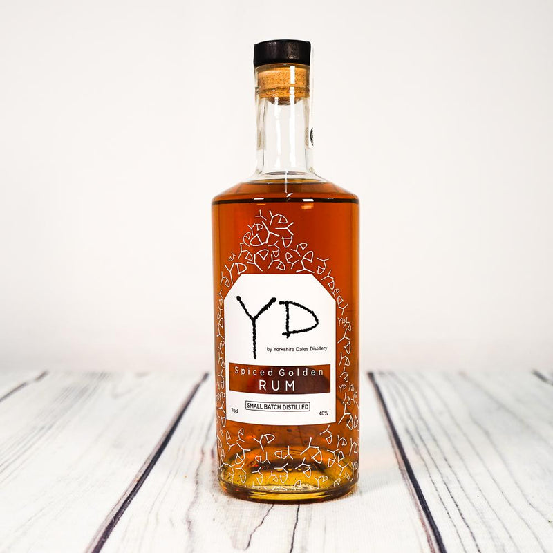 Yorkshire Dales Distillery - Golden Spiced Rum (40% Abv) – 70Cl