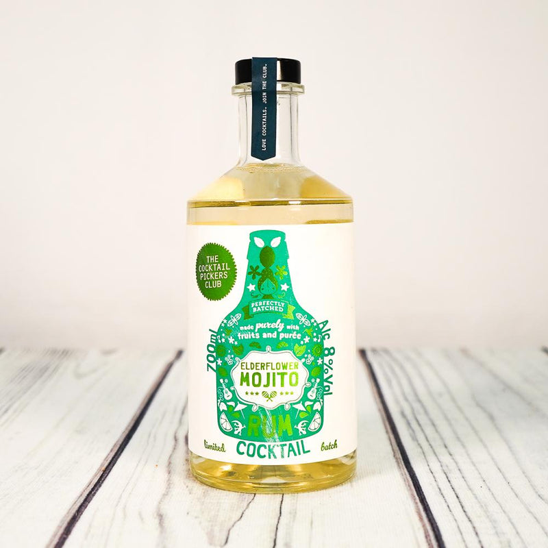 The Cocktail Pickers Club - Elderflower Mojito Cocktail (70cl)