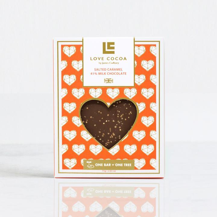 Love Cocoa - Love Cocoa Salted Caramel Milk Chocolate Bar (75g)