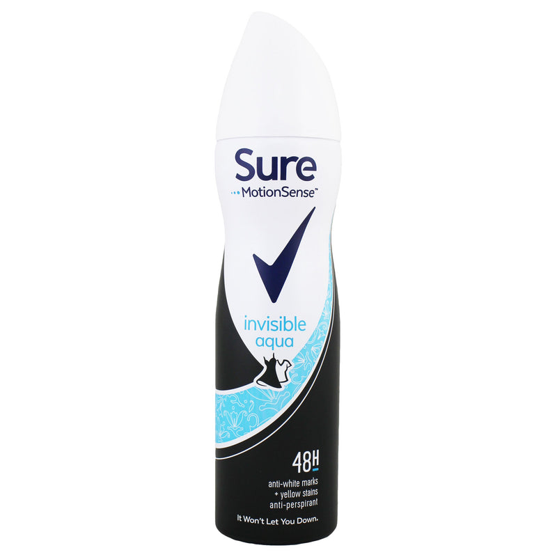 Sure - Invisible Aqua Anti-Perspirant Deodorant For Women (150ml)